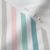 Seaside Pastels Diagonal Stripe