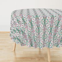 Indian Damask Colourful  - Small Scale