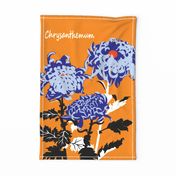 Tea Towel Chrysanthemum