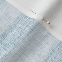 light blue big linen stripes