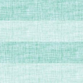 aqua big linen stripes