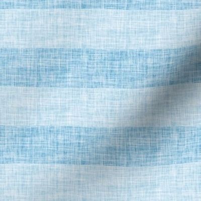 sky big linen stripes