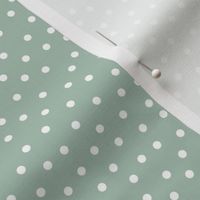 Dots over light teal