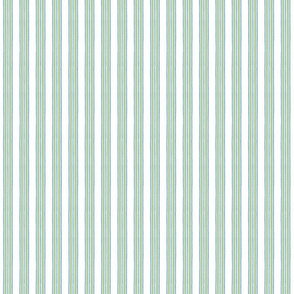 Navy Blue  and green Anderson Stripe