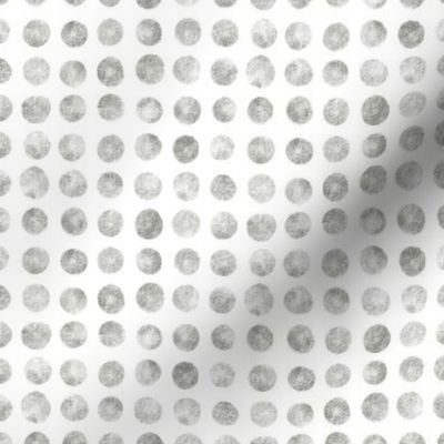 Polka Dots Are Ditsy - gunmetal gray