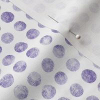Polka Dots Are Ditsy - amethyst purple