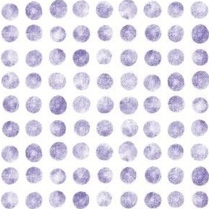 Polka Dots Are Ditsy - amethyst purple