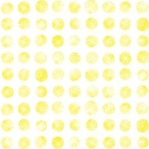 Polka Dots Are Ditsy - Jonquil yellow