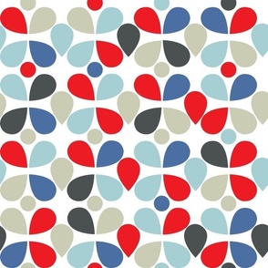  Patriotic Modern Petals