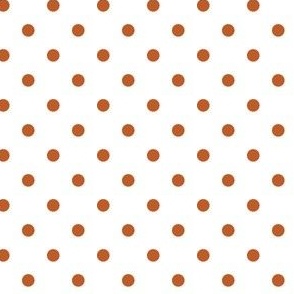 Burnt Orange and Grey quarter inch dot-01