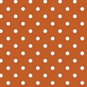 Burnt Orange and Grey quarter inch dot-02