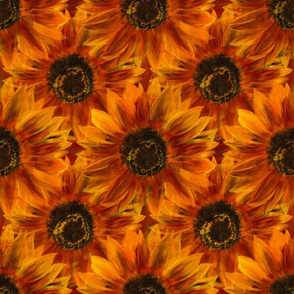 Nodding Sunflowers in Rust