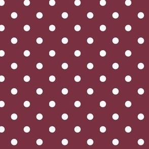 Garnet and Gold quarter inch dot-02