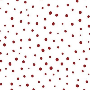 Crimson and Grey Irregular Dot large-03