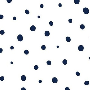 Navy and Orange Irregular Dot large-03