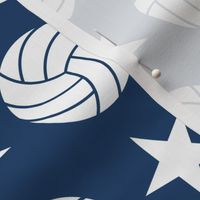 Volleyball Stars - Navy