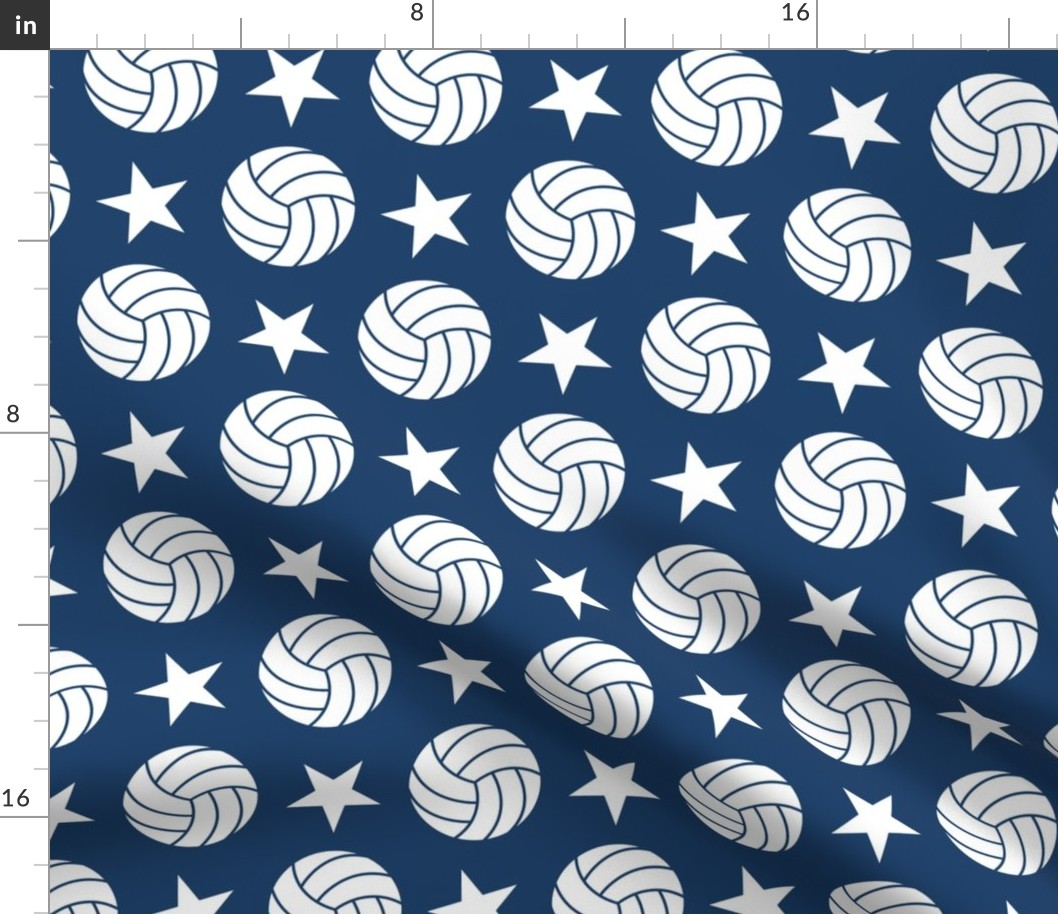 Volleyball Stars - Navy