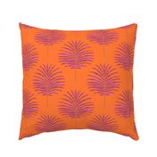 Palm in orange