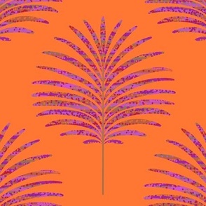 Palm in orange