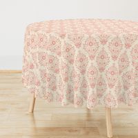 Monochrome Damask Pink by DEINKI (Big Scale)