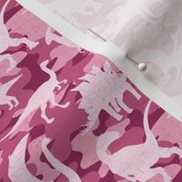 Pink Camo Dinosaurs- small scale