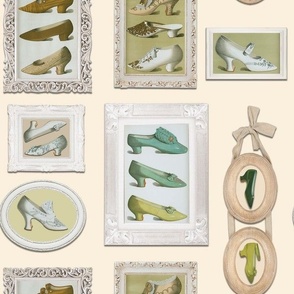 SHOE GALLERY - FANCY SHOES COLLECTION (CREAM)