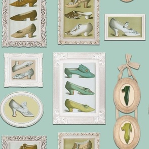 SHOE GALLERY - FANCY SHOES COLLECTION (SEA GLASS)