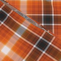 Halloween Plaid - Orange and Black