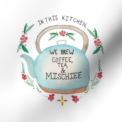 Brewing Mischief Embroidery Template