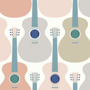 guitars by Pippa Shaw L faded gray