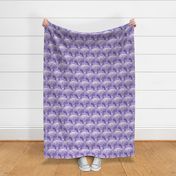 Scallops purple seashells Wallpaper