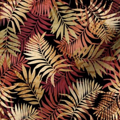 Autumn, Rich, moody, tropical, leaves