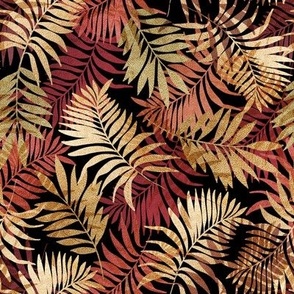 Autumn, Rich, moody, tropical, leaves