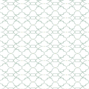 Tiffany trellis one in dusted sage