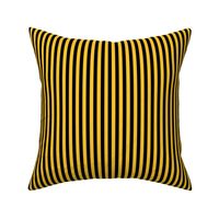 Maize Bengal Stripe Pattern Vertical in Black