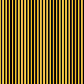 Small Maize Bengal Stripe Pattern Vertical in Black