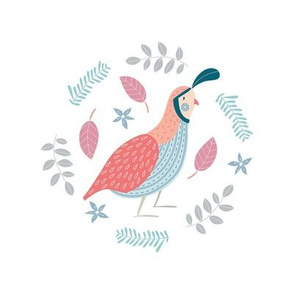 Bird embroidery