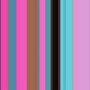 pink_aqua stripes