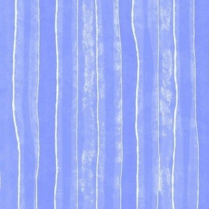 Powder Blue Painted Stripes