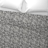 Abstract speckle paint splotches - caviar charcoal black off white - monochrome interiors