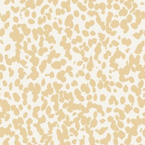 Painted Blender Straw Yellow Pale Quilting Fabric Boho Wallpaper