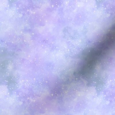 Galaxy Sparkle Watercolor Blender Purple