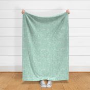 Mint Green worn fabric texture solid