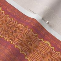 coral_gold_stripe_ornate