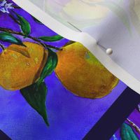 6" x 6" TILE UNDER THE ORANGE TREE PURPLE NIGHT PSMGE