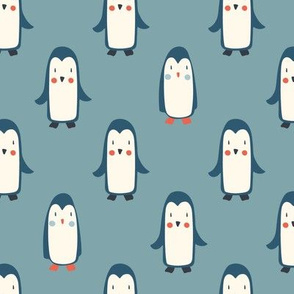 Blue penguins