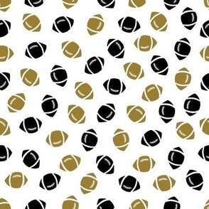 Black and Gold Football Toss 1