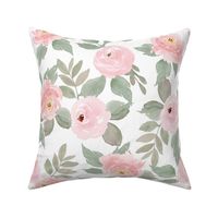 adelle floral watercolor flowers Large