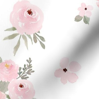 Adelle florals watercolor