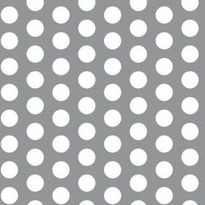 White polkadots on ultimate gray (small)